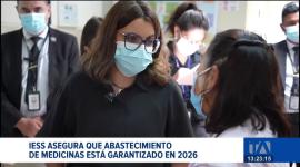 La ministra de Salud,  María José Pinto recorre centros médicos para verificar la entrega de insumos y agendamiento compras este 2026. Un reportaje de Belén Merizalde