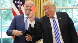 Gianni Infantino, presidente de la FIFA, y Donald Trump, presidente de Estados Unidos.