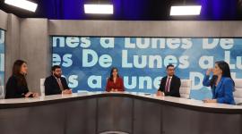 Panelistas en el programa de Lunea a Lunes este 12 de enero del 2026