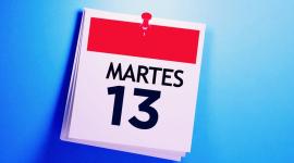 Dos martes y tres viernes 13 habrá en 2026