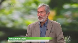 Francisco Valdez, arqueólogo y antropólogo, explica por qué el cacao es de origen ecuatoriano con muestras encontradas en la localidad de Palanda.