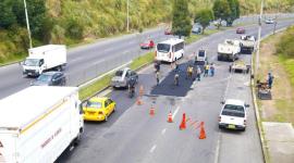Los trabajos en la av. Simón Bolívar se realizarán por tramos en 7,6 kilómetros durante 72 días.