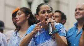 La excandidata presidencial Luisa González rechazó que los allanamientos del caso Caja Chica se hayan hecho en su contra.