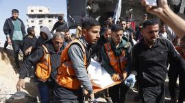 Ataque de Israel a viviendas, tiendas de campaña y una comisaría en Gaza