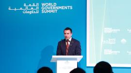 El presidente Daniel Noboa participó en la Cumbre Mundial de Gobiernos que se realizó en Dubái.