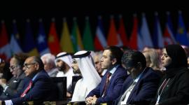 El presidente Daniel Noboa participó de la Cumbre de Gobiernos Mundiales.