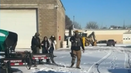 La mujer fue detenida cuando salió de su departamento a comprar comida.