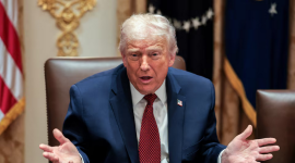 Donald Trump se refirió a las redadas migratorias en medio de tensión en Minneapolis.