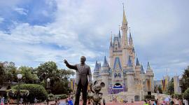 Una imagen del parque de atracciones de Disney World en Orlando, Florida.