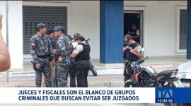 Operadores de justicia advierten que las amenazas de grupos delictivos representan un grave riesgo para la independencia judicial. Un reportaje de Belén Merizalde