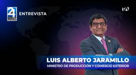 'Del universo de productos de Ecuador, que se negoció, un 75% tiene inmediatamente el 0% de arancel en los Emiratos Árabes', Luis Alberto Jaramillo, ministro de Producción y Comercio Exterior sobre acuerdos de comercio internacionales.