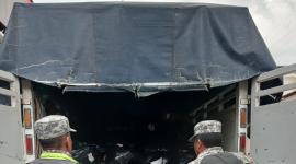 Personal de Aduanas realizó controles en el puente de Rumichaca.