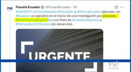 La Fiscalía ejecutó el operativo 'Caso Goleada' en Guayas, vinculando a empresarios, dirigentes deportivos y funcionarios municipales.