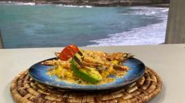 Este viernes 13 de febrero del 2026 preparamos langostinos al ajillo, junto al chef Felipe Campana.