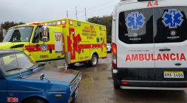 Dos personas fueron atendidas por paramédicos tras ser impactados por un rayo, el sábado 14 de febrero de 2026