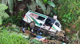 Siniestro de tránsito en la vía Cuenca-Molleturo