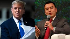 Daniel Noboa viajará a Miami para reunirse con Donald Trump