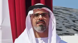 Khaled bin Mohamed bin Zayed Al Nahyan, en Abu Dhabi, Emiratos Árabes Unidos