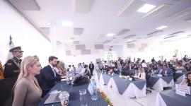 La sesión se desarrolló en Guayaquil, en el auditorio de la Universidad Ecotec