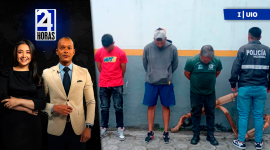 Revise las noticias más destacadas de Quito en la Primera Emisión del Noticiero 24 Horas de este lunes 23 de febrero del 2026. Andrea Samaniego  y Juan Miguel Rodríguez.