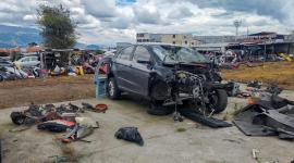 En Guamaní Alto, en el sur de Quito, se detectó un deshuesadero de vehículos.