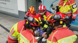 El Cuerpo de Bomberos atendió una emergencia en el sector de la Pradera, este martes 24 de febrero de 2026.