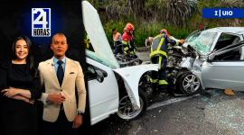 Revise las noticias más destacadas de Quito en la Primera Emisión del Noticiero 24 Horas de este jueves 26 de febrero del 2026. Andrea Samaniego  y Juan Miguel Rodríguez.