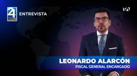'Estoy preparado y si es necesario presentarse lo haré', Leonardo Alarcón, ante la pregunta de si será o no candidato para ser Fiscal General titular.