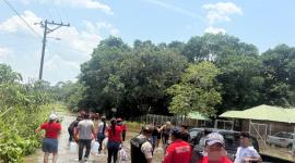 Organismos de socorro dan atención a las familias de Taracoa, en Orellana.