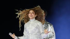 Fotografía de archivo del 7 de septiembre de 2025 que muestra a la cantante colombiana Shakira en un concierto de su gira 'Las Mujeres Ya No Lloran World Tour', en Guadalajara (México).