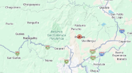 Epicentro se ubicó a 21,89 km de Tabacundo