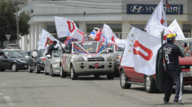 Hinchas albos se movilizarán rumbo al Rodrigo Paz Delgado