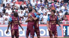 01 de marzo del 2026 Encuentro entre Liga de Quito vs Macara fecha #2 en el estadio Rodrigo Paz.  API/HENRY LAPO
