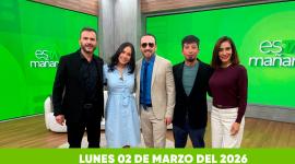 Mira el capítulo de esTAmañana del lunes 2 de marzo del 2026. Un magazine diferente y entretenido, con contenido de calidad. De lunes a viernes, de 09:30 a 12:00.