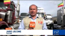 El sector del transporte pesado realiza una caravana motorizada para exigir el fin de la 'guerra comercial' y soluciones inmediatas para el comercio fronterizo.