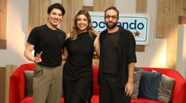 El Jose, Josh Paredes y Bastián Napolitano en Cocinando a los Celebrities