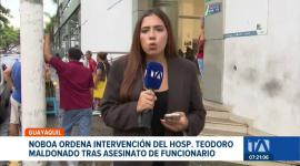 Daniel Noboa dispuso la intervención de esa casa de salud tras el asesinato de un funcionario. El Ministerio de Salud asumirá de manera directa la administración del hospital