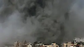 Bombardeo de Israel sobre Dahiyeh del jueves cinco de marzo de 2026