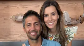 Ana Boyer y Fernando Verdasco, en una fotografía de redes sociales.