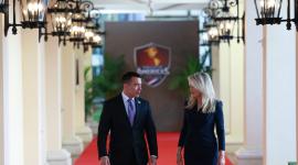 INGRESO DE LA DELEGACIÓN DE ECUADOR AL FORO SHIELD OF THE AMERICAS, MIAMI 07 DE MARZO DEL 2026