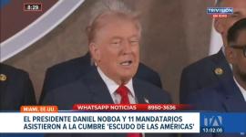 En la cumbre de Miami, el mandatario estadounidense calificó a México como el epicentro de la violencia y ratificó su postura ante 12 líderes regionales, incluido Daniel Noboa. Un reportaje de Carlos Sacoto