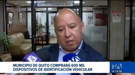 El Municipio adquirirá 600 mil dispositivos de identificación vehicular que serán colocados durante el proceso de Revisión Técnica Vehicular. Un reportaje de Stephany Paz