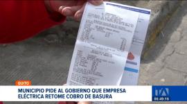 El Ministerio de Energía planteó condiciones para que la Empresa Eléctrica vuelva a recaudar estos valores en Quito. Un reportaje de Brigette Mancheno