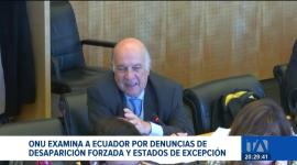 El Comité contra la Desaparición Forzada pidió explicaciones sobre el estado de excepción; la delegación defendió el respeto a los derechos humanos. Un reportaje de Belén Merizalde