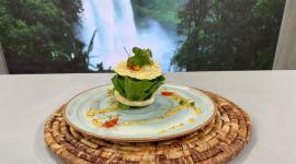 Este miércoles 11 de marzo del 2026 preparamos ensalada César contemporánea, la receta de Cocinando esTAmañana, junto al chef Felipe Campana.