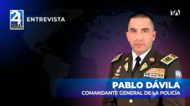 'Se respetará el debido proceso y daremos las garantías para que se evite algún exceso en territorio', Pablo Dávila, Comandante General de la Policía, sobre el inicio del toque de queda.