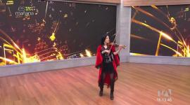 Fabiola Jaramillo, violinista,  comentó de su pasión por el violín y por qué no, mezclar sonidos andinos ecuatorianos con el heavy metal.