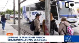 Tras denuncias por el deterioro de la infraestructura, el Municipio de Quito anuncia un plan de rehabilitación para las paradas que no tienen mantenimiento privado. Un reportaje de Stephany Paz