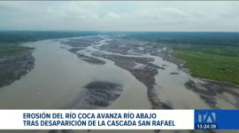 El fenómeno geológico no se detiene y las autoridades monitorean el riesgo para la infraestructura estratégica y las comunidades cercanas. Un reportaje de Roberto Verdezoto