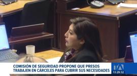 Comisión de Seguridad aprobó el informe para segundo debate del proyecto de ley que obliga a los reos a trabajar para solventar sus gastos. Un Reportaje de Karen Haro